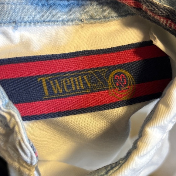 Twenty Blue and Red Striped Shirt - Picture 2 of 2